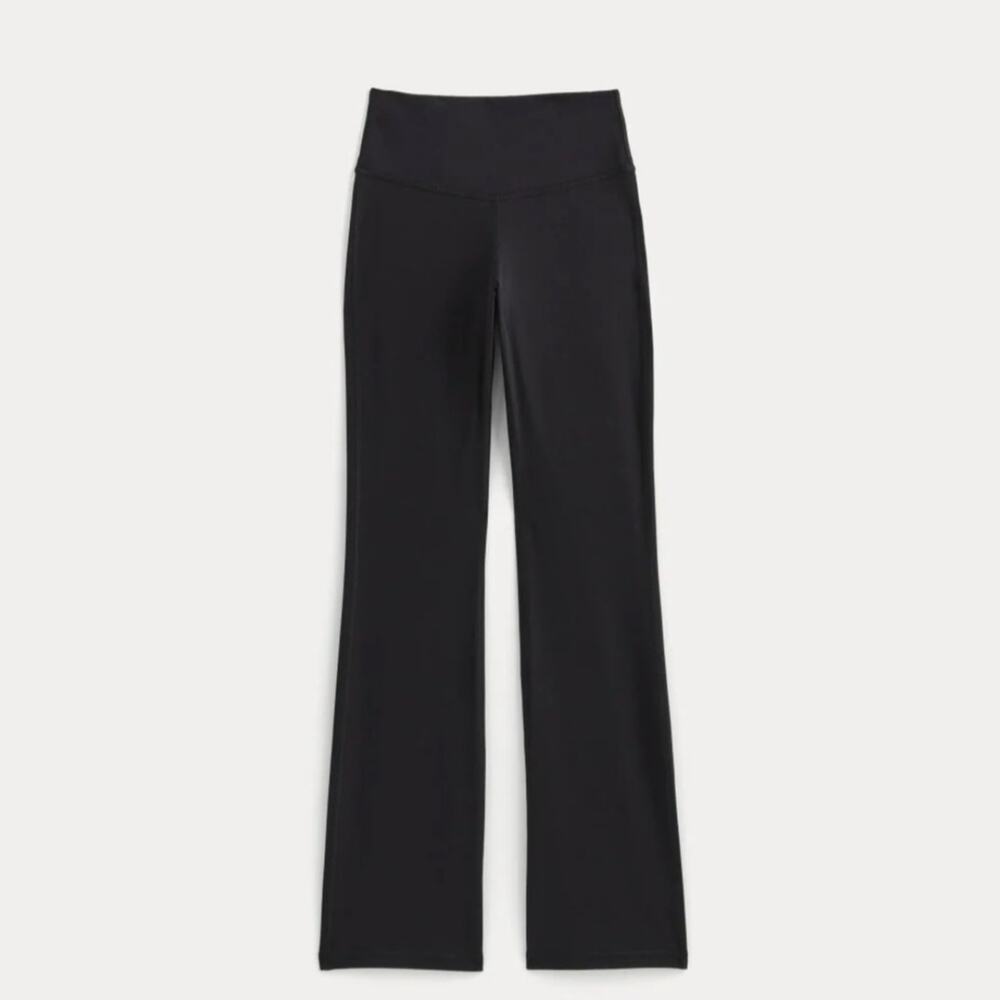 Everlane The Perform Black Flare Legging Small High Rise Yoga Pants Athletic NEW